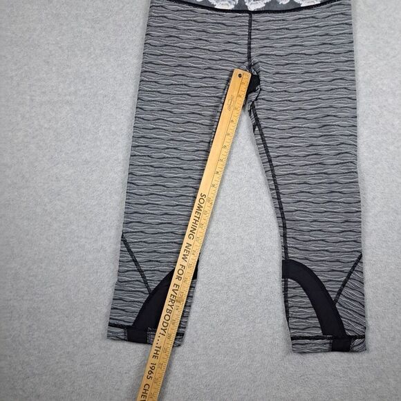 Lululemon Inspire Tight II Strive Leggings Multi Black Inseam Womens Size 8 - Picture 5 of 12